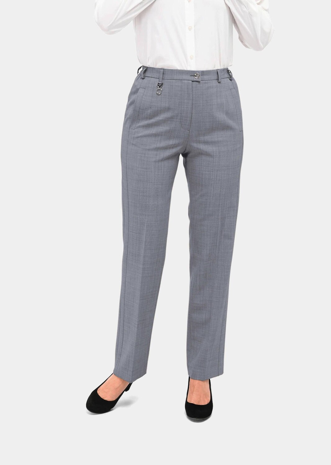 Брюки GOLDNER Trevira Schurwollhose ANNA, цвет silbergrau/melange
Брюки GOLDNER Trevira Schurwollhose ANNA, цвет silbergrau/melange