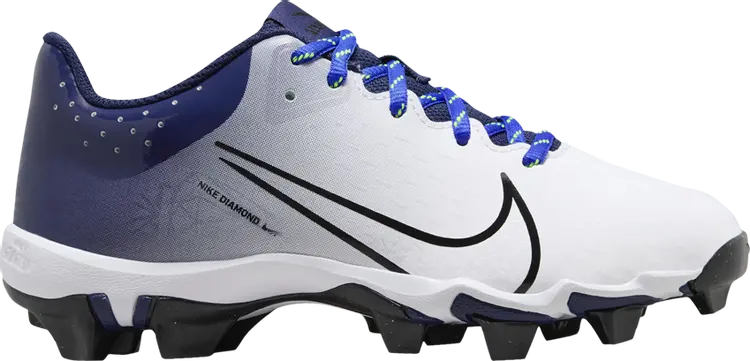 Кроссовки Hyperdiamond 4 Keystone GG GS 'White Midnight Navy', синий 
Кроссовки Hyperdiamond 4 Keystone GG GS 'White Midnight Navy', синий