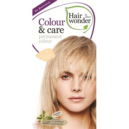 Hairwonder Color & Care Очень светлый блондин 9–100 мл, Hair Wonder
Hairwonder Color & Care Очень светлый блондин 9–100 мл, Hair Wonder
