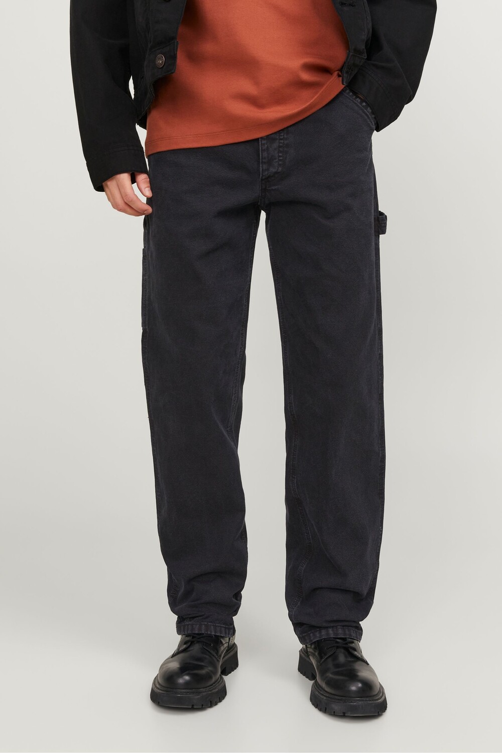 Джинсы плотника свободного кроя Jack & Jones, черный
Джинсы плотника свободного кроя Jack & Jones, черный