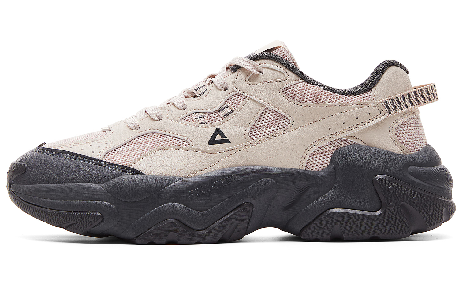 PEAK Кроссовки State Pole с амортизацией, противоскользящие, легкие, повседневные, бежево-темно-серые, мужские
PEAK Кроссовки State Pole с амортизацией, противоскользящие, легкие, повседневные, бежево-темно-серые, мужские