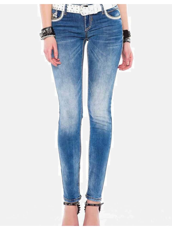 Джинсы Cipo & Baxx, синий 
Джинсы Cipo & Baxx, синий