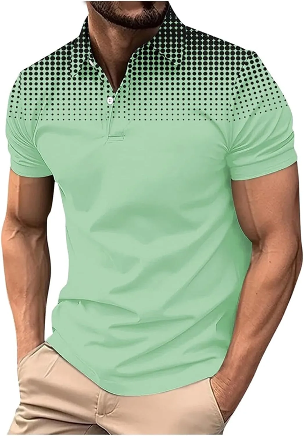 Мужская футболка для гольфа 2026 casual с коротким рукавом, цветной блок, свободный крой
Мужская футболка для гольфа 2026 casual с коротким рукавом, цветной блок, свободный крой