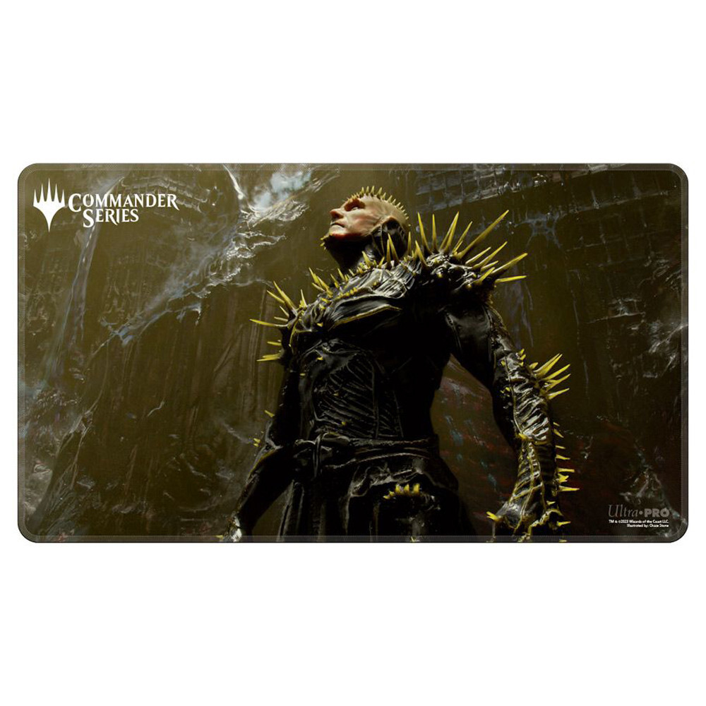 Аксессуары Ultra Pro MTG Stiched Edge Playmat: Commander Series - K'rrik, Son of Yawgmoth
Аксессуары Ultra Pro MTG Stiched Edge Playmat: Commander Series - K'rrik, Son of Yawgmoth