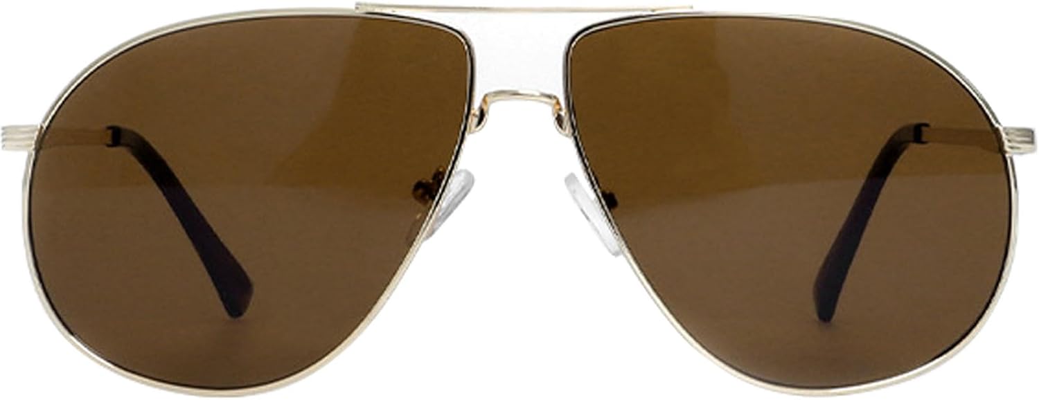 Ретро-солнцезащитные очки-пилот большого размера для женщин и мужчин, винтажные, в стиле 70-х, с защитой от УФ-излучения, металлическая оправа, цвет шампанского mincl, Gold Brown
Ретро-солнцезащитные очки-пилот большого размера для женщин и мужчин, винтажные, в стиле 70-х, с защитой от УФ-излучения, металлическая оправа, цвет шампанского mincl, Gold Brown