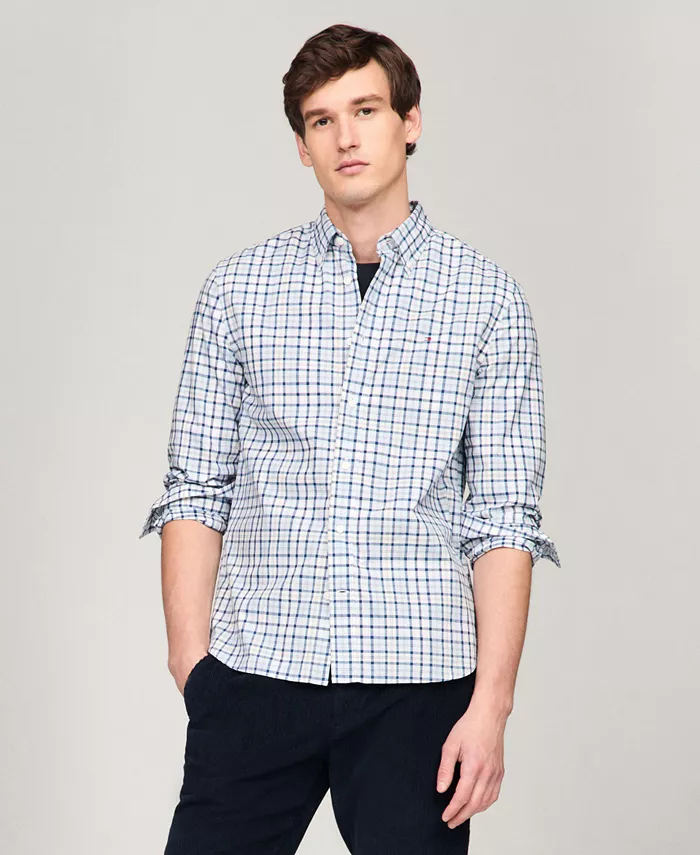 Мужская рубашка с длинным рукавом Flex Poplin Tartan Regular Fit Tommy Hilfiger, мультиколор
Мужская рубашка с длинным рукавом Flex Poplin Tartan Regular Fit Tommy Hilfiger, мультиколор