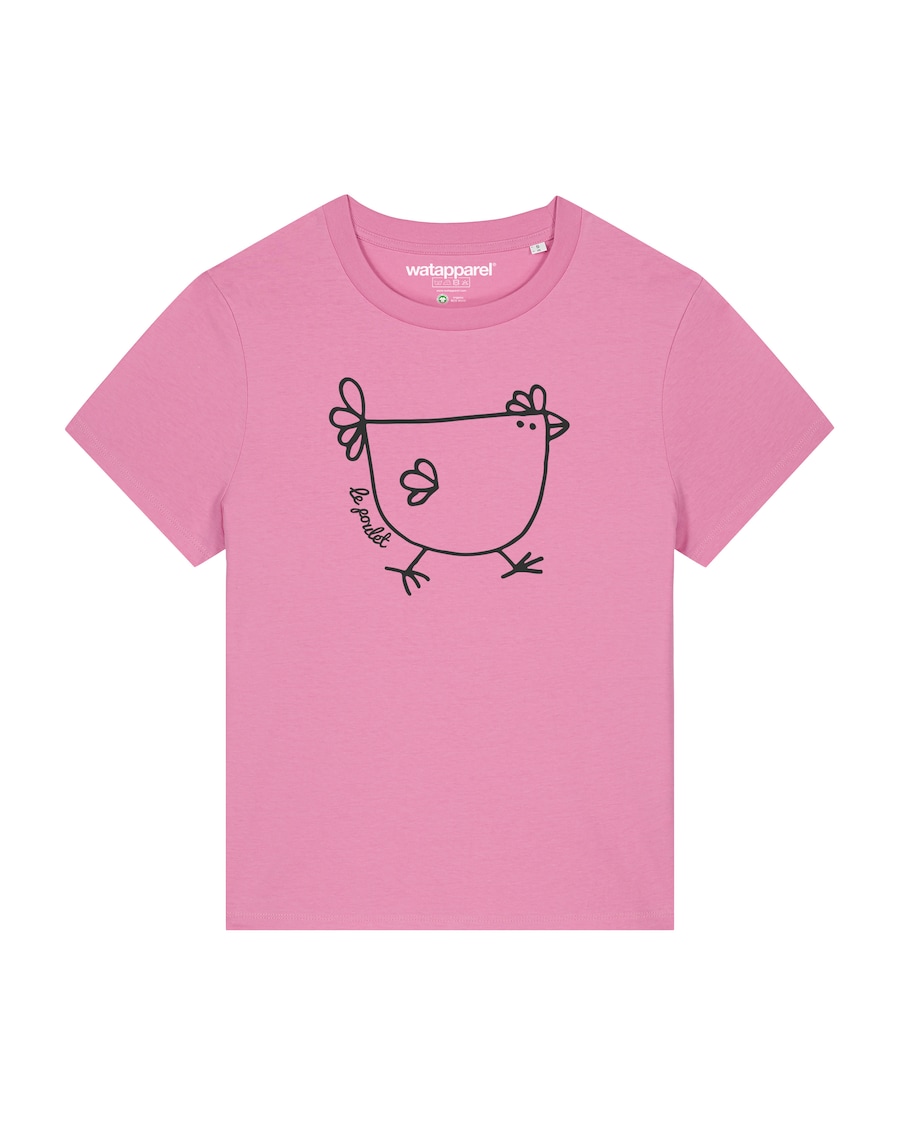 Рубашка Watapparel Le poulet - das Huhn, Rose
Рубашка Watapparel Le poulet - das Huhn, Rose