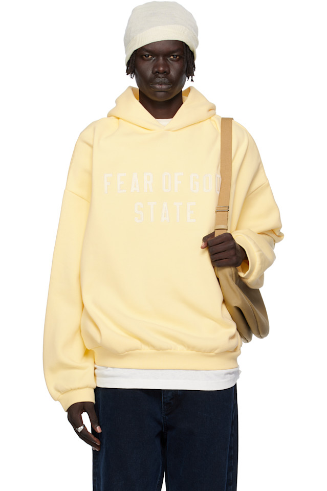 Fear Of God Essentials Желтая флисовая толстовка в стиле 90-х
Fear Of God Essentials Желтая флисовая толстовка в стиле 90-х