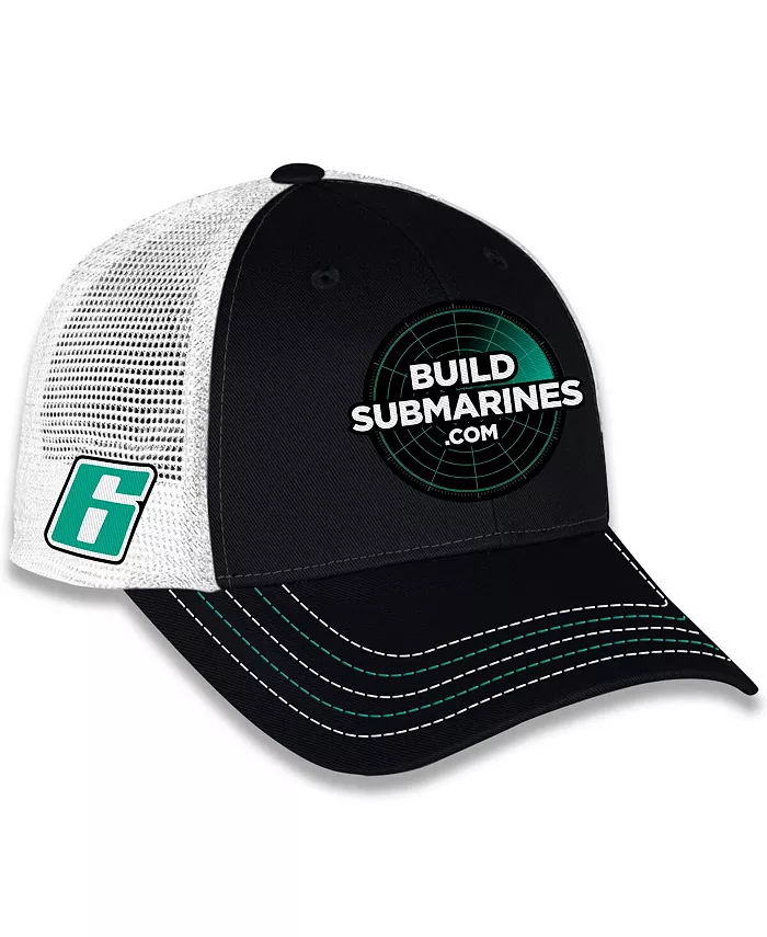 Мужская и женская черная кепка Trucker Adjustable от Брэда Кеселовски BuildSubmarines.com Checkered Flag Sports
Мужская и женская черная кепка Trucker Adjustable от Брэда Кеселовски BuildSubmarines.com Checkered Flag Sports