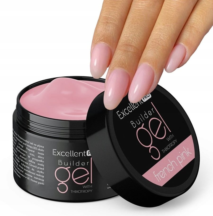 Excellent Pro Builder Gel French Pink 50 г Puderek
Excellent Pro Builder Gel French Pink 50 г Puderek