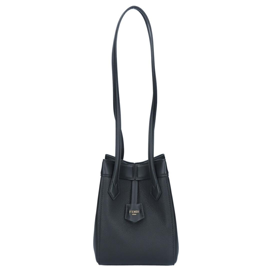 FENDI Миниатюрная женская сумка из телячьей кожи черного цвета складная ведро через плечо
FENDI Миниатюрная женская сумка из телячьей кожи черного цвета складная ведро через плечо