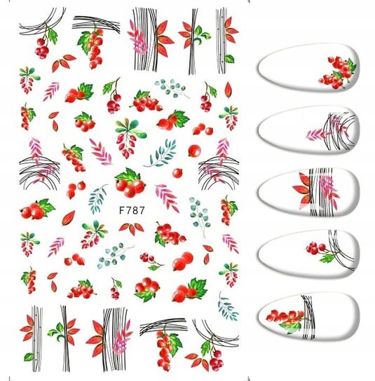 Наклейки для украшения ногтей Rowan Patterns F-787, Frezarkowo
Наклейки для украшения ногтей Rowan Patterns F-787, Frezarkowo