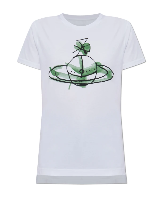 Футболка с логотипом Vivienne Westwood, белый
Футболка с логотипом Vivienne Westwood, белый
