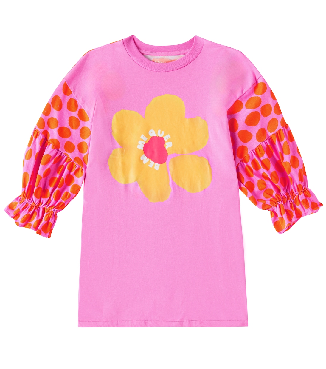 Платье из хлопка с цветочным принтом Bem Me Quer Fábula, Rosa Ciclamen
Платье из хлопка с цветочным принтом Bem Me Quer Fábula, Rosa Ciclamen