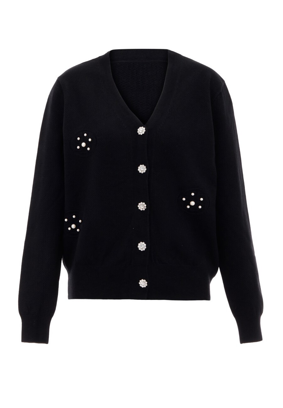 Вязаный кардиган nascita, черный
Вязаный кардиган nascita, черный