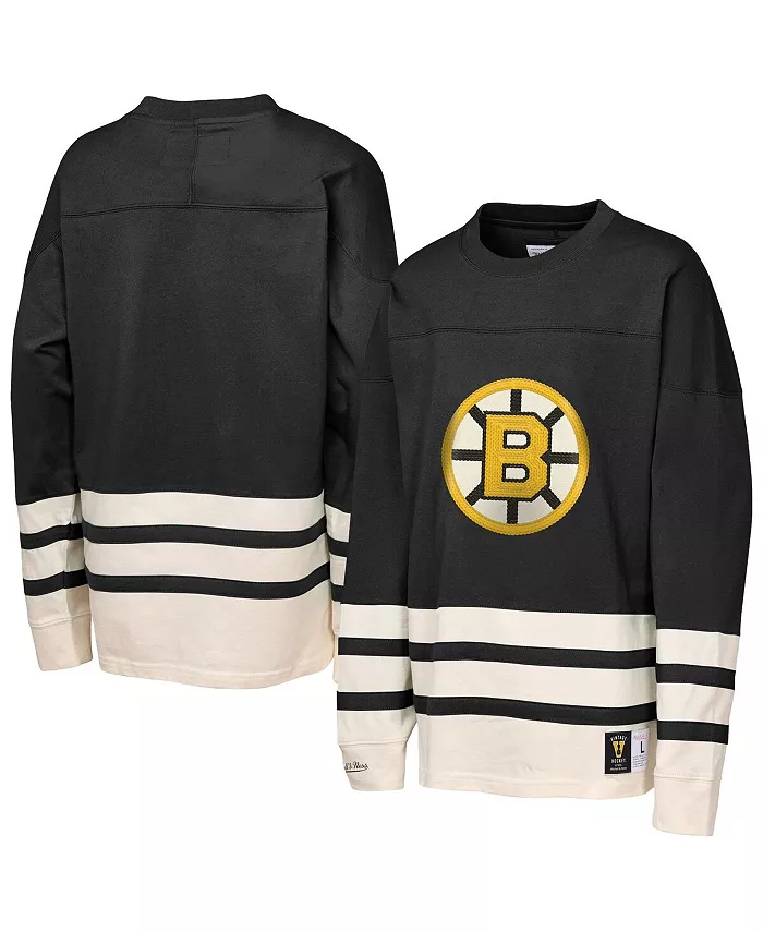 Футболка Boston Bruins Chainstitch Heavyweight с длинным рукавом для больших мальчиков и девочек Mitchell & Ness
Футболка Boston Bruins Chainstitch Heavyweight с длинным рукавом для больших мальчиков и девочек Mitchell & Ness
