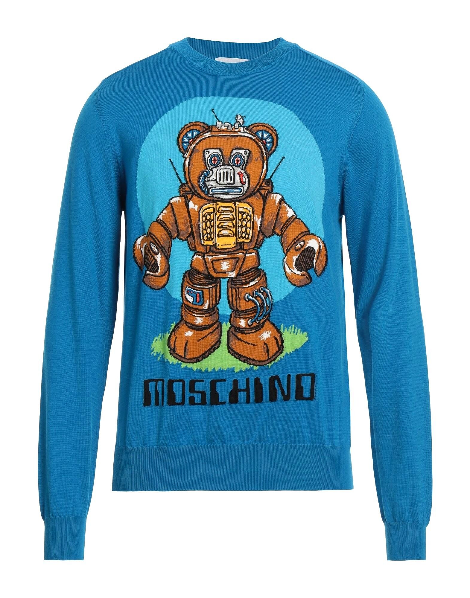 Свитер Couture Moschino, лазурный
Свитер Couture Moschino, лазурный