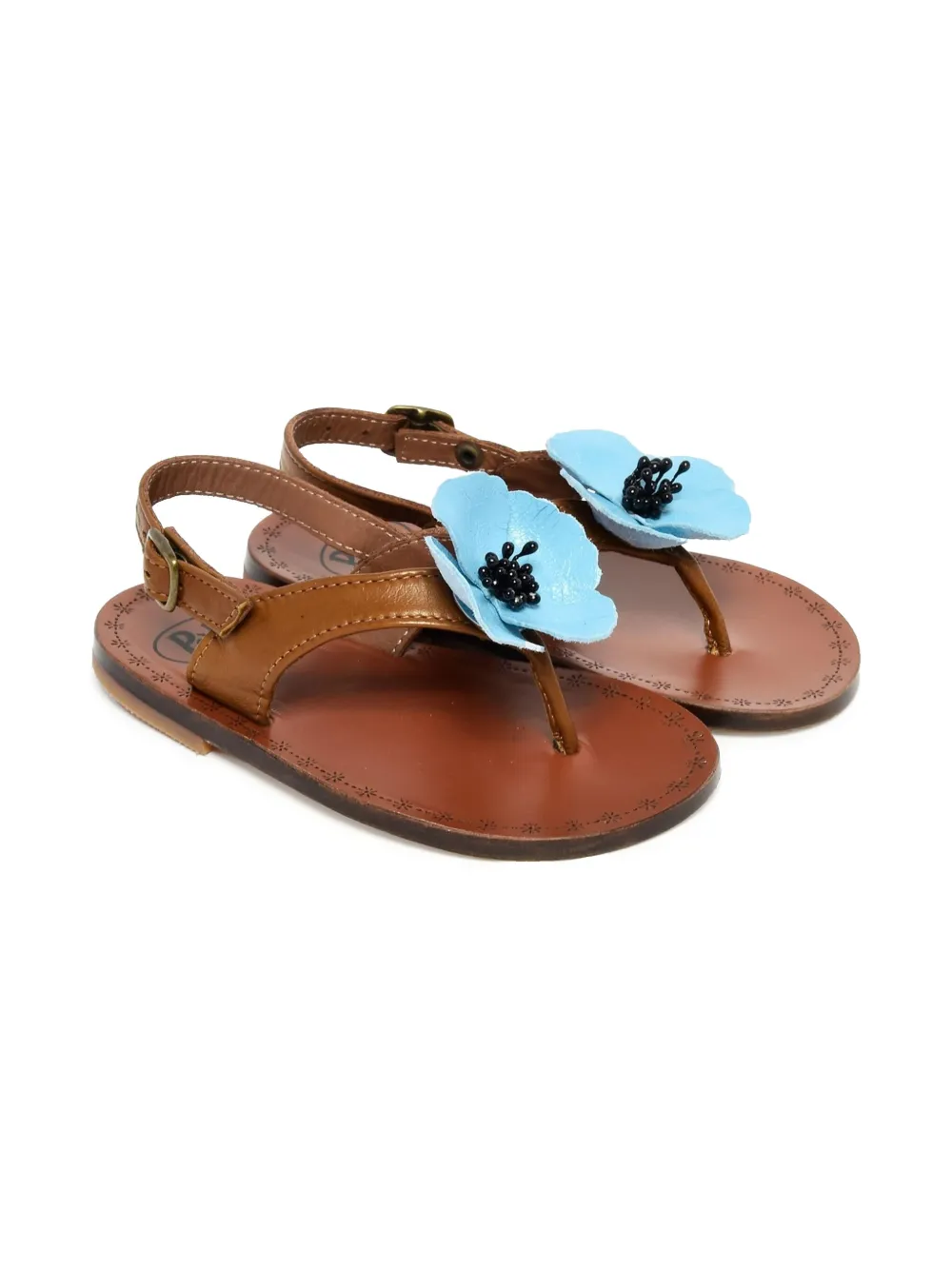 Кожаные сандалии Pèpè, коричневый
Кожаные сандалии Pèpè, коричневый