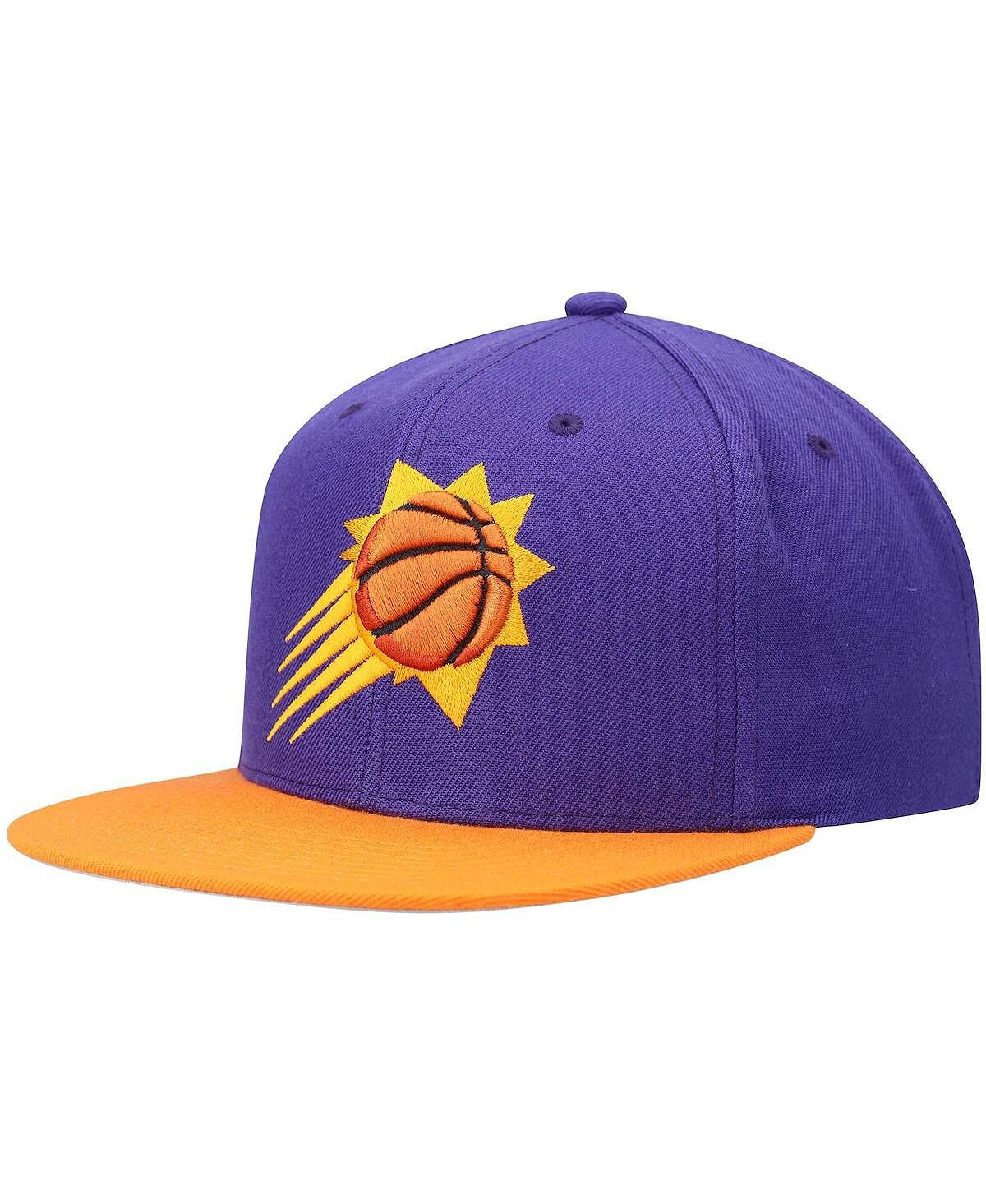 Мужская двухцветная кепка Snapback 2.0 фиолетового и оранжевого цветов Phoenix Suns Team Mitchell & Ness
Мужская двухцветная кепка Snapback 2.0 фиолетового и оранжевого цветов Phoenix Suns Team Mitchell & Ness