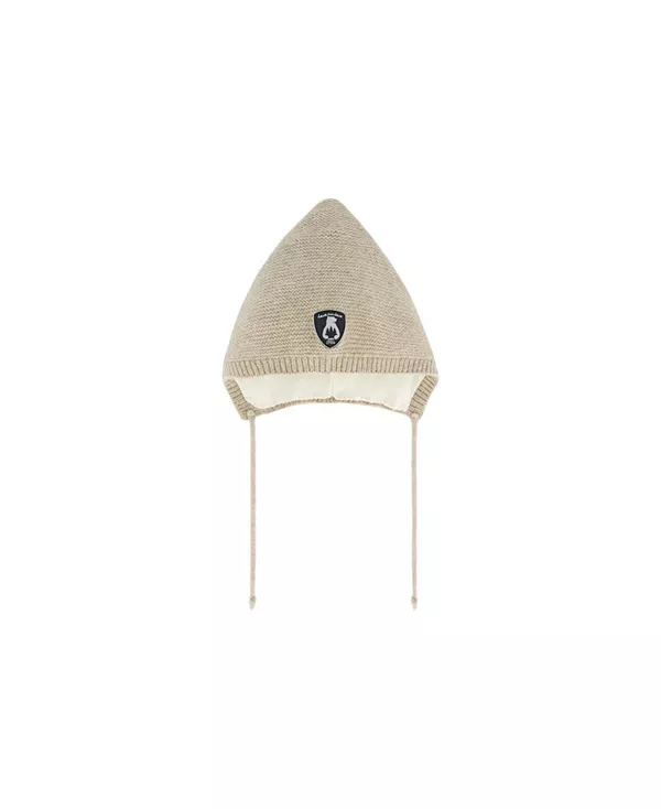 Вязаная шапка унисекс с острым носком для малышей Deux Par Deux, бежевый
Вязаная шапка унисекс с острым носком для малышей Deux Par Deux, бежевый