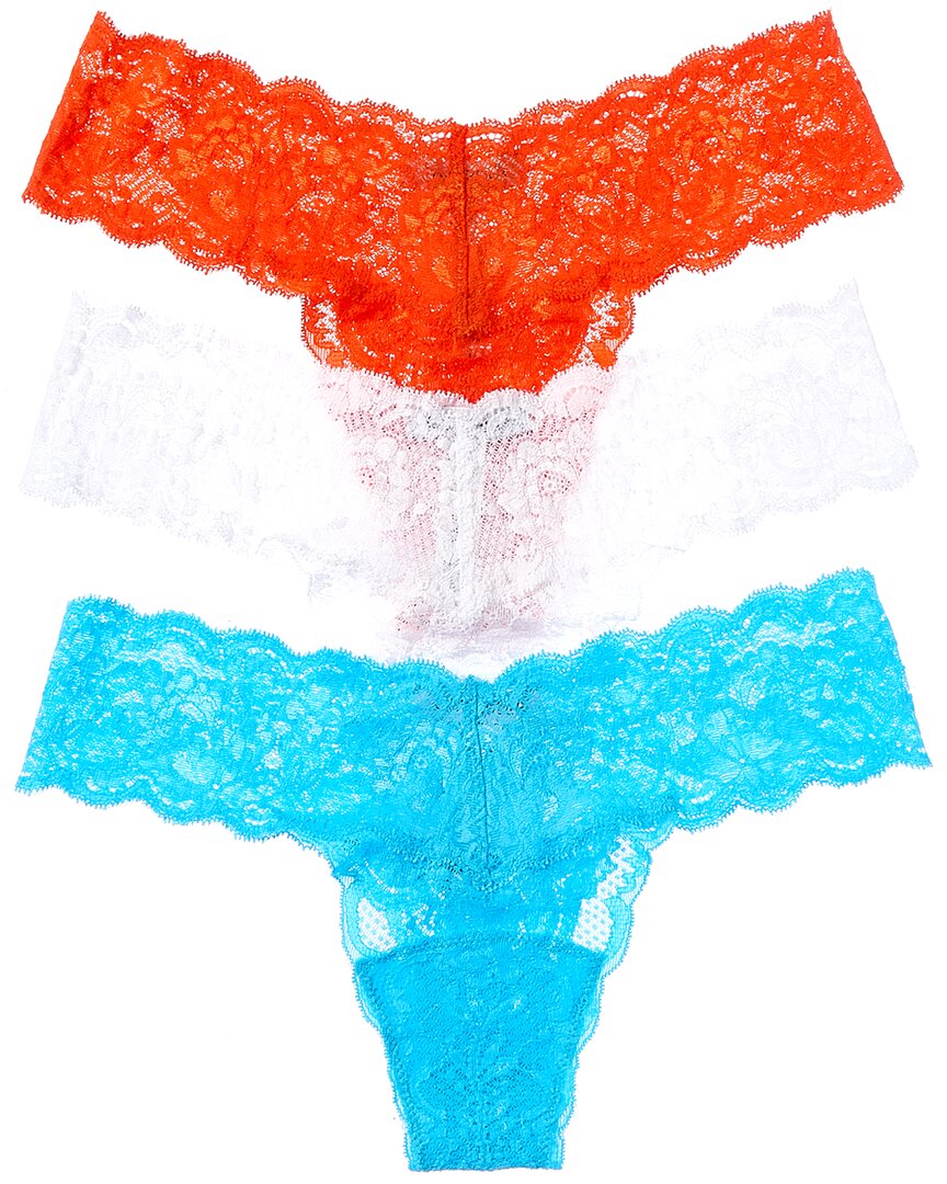 Cosabella 3 шт Никогда не говори никогда Лоурайдер Стринги, синий
Cosabella 3 шт Никогда не говори никогда Лоурайдер Стринги, синий