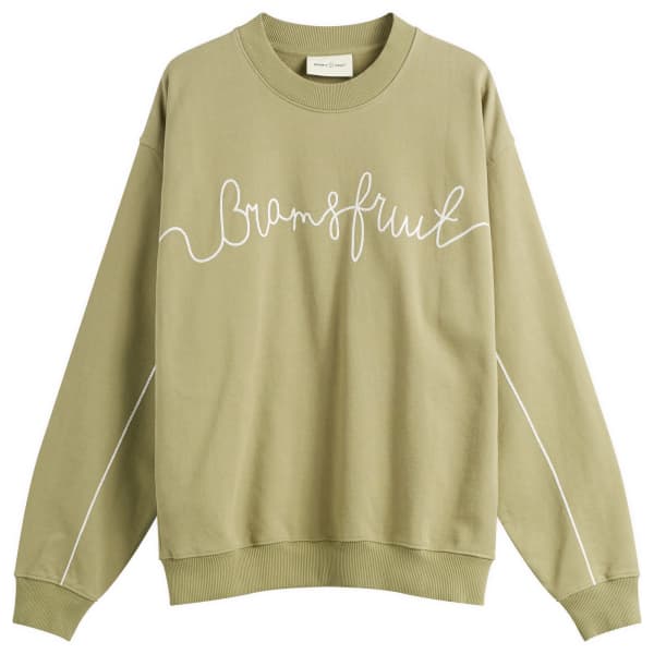 Свитшот с круглым вырезом и цепочным стежком для садового шланга Bram'S Fruit, solid оливковый зеленый
Свитшот с круглым вырезом и цепочным стежком для садового шланга Bram'S Fruit, solid оливковый зеленый