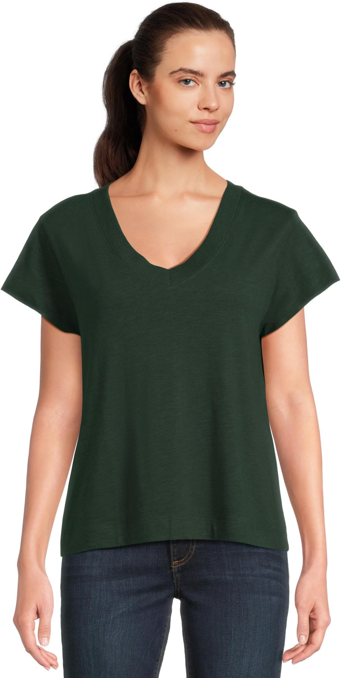 Футболка Lilla P Relaxed Short Sleeve V-Neck Tee, Spruce
Футболка Lilla P Relaxed Short Sleeve V-Neck Tee, Spruce