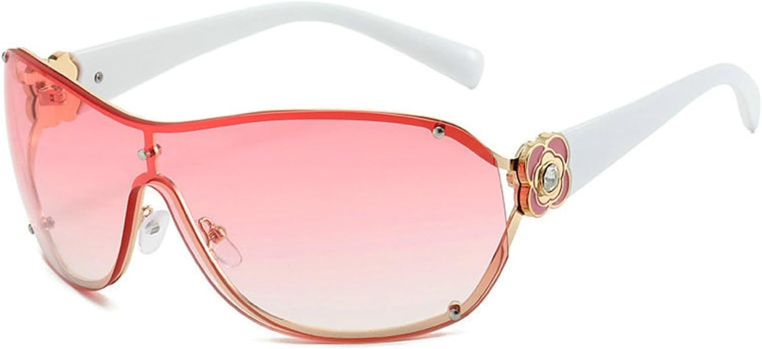 Willochra Роскошные большие цельные солнцезащитные очки для женщин, модные солнцезащитные очки с бриллиантами и кристаллами, в стиле стритвеар, очки Y2k, очки UV400, C4
Willochra Роскошные большие цельные солнцезащитные очки для женщин, модные солнцезащитные очки с бриллиантами и кристаллами, в стиле стритвеар, очки Y2k, очки UV400, C4