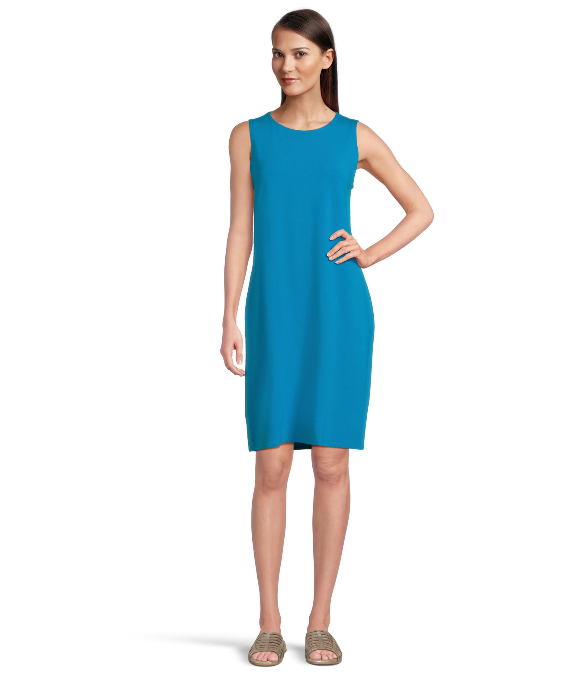 Платье Eileen Fisher Round Neck Knee Length Dress, Oahu Blue
Платье Eileen Fisher Round Neck Knee Length Dress, Oahu Blue