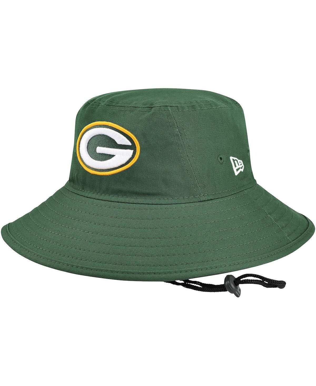 Мужская зеленая основная панама Green Bay Packers New Era
Мужская зеленая основная панама Green Bay Packers New Era