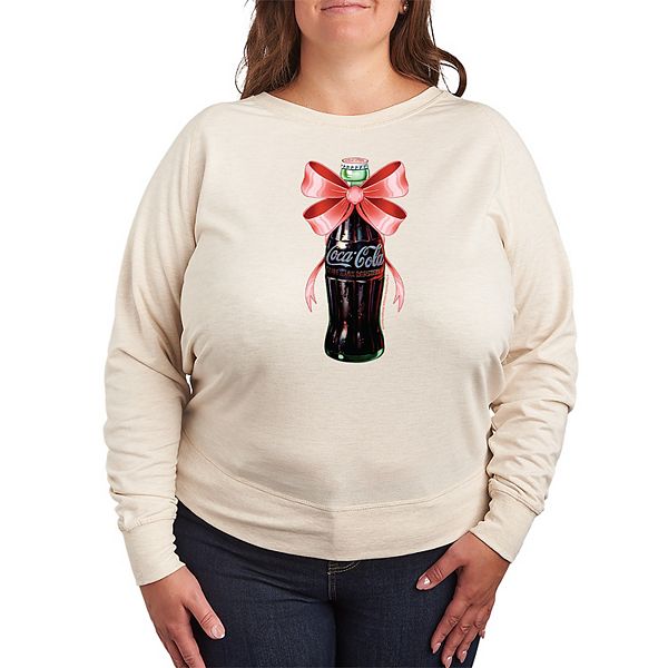 Футболка с длинным рукавом Coca-Cola Bottle Bow, plus size Licensed Character, Beige
Футболка с длинным рукавом Coca-Cola Bottle Bow, plus size Licensed Character, Beige