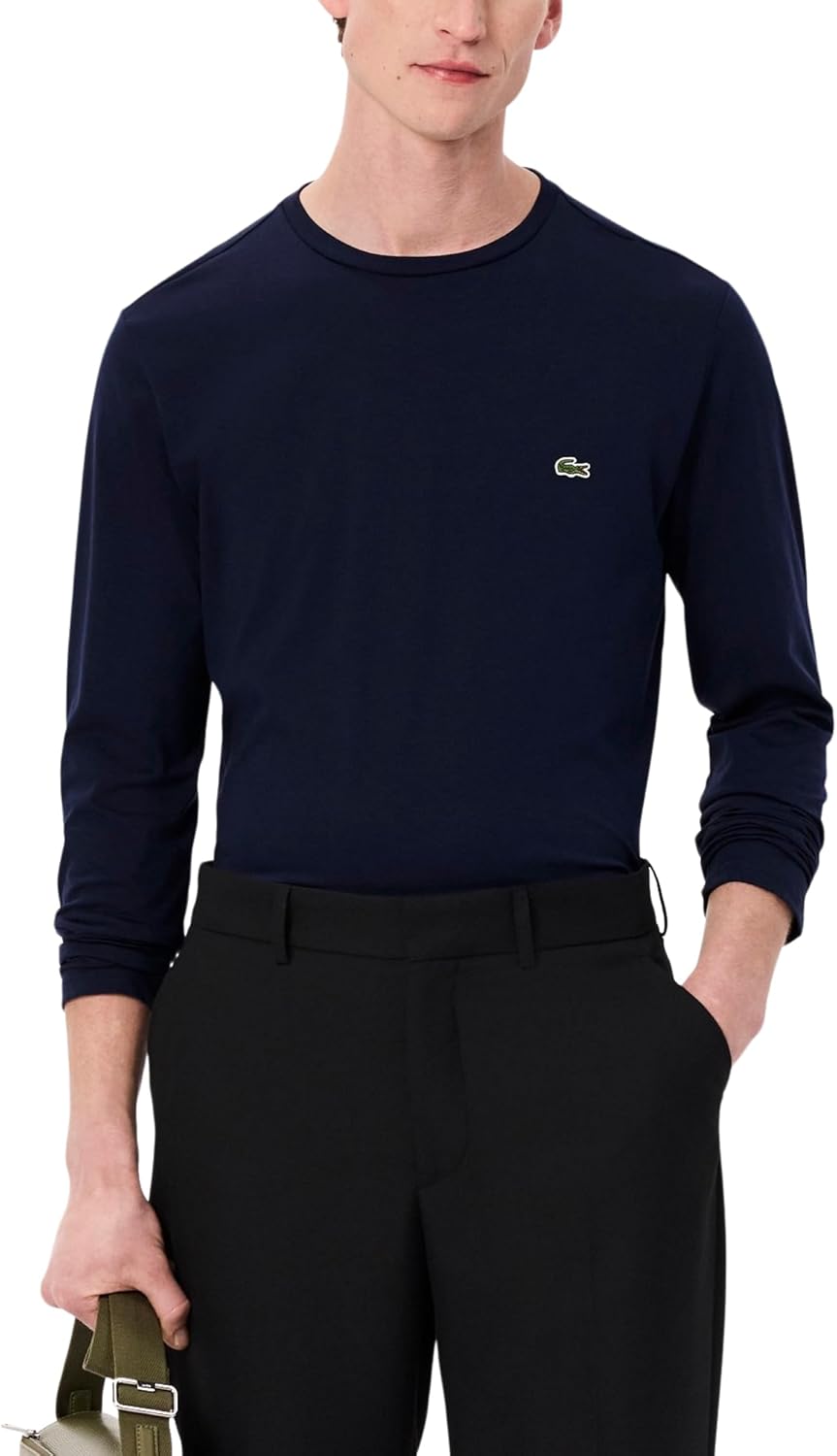 Футболка с длинным рукавом из пима-джерси Lacoste с круглым вырезом, Navy Blue, Синий, Футболка с длинным рукавом из пима-джерси Lacoste с круглым вырезом, Navy Blue
Футболка с длинным рукавом из пима-джерси Lacoste с круглым вырезом, Navy Blue, Синий, Футболка с длинным рукавом из пима-джерси Lacoste с круглым вырезом, Navy Blue