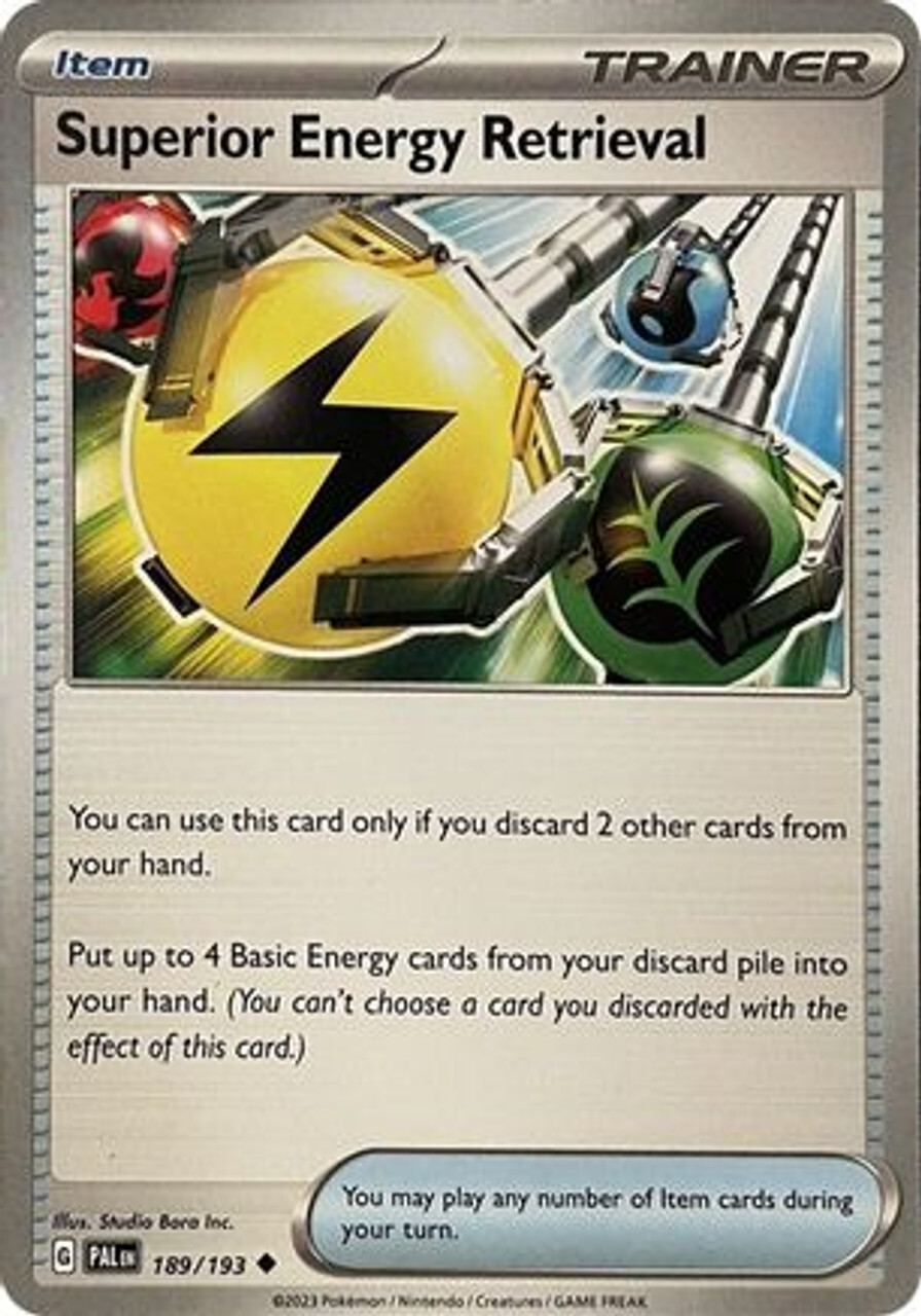 Карточная игра Superior Energy Retrieval 189 - SV02 Paldea Evolved Reverse Holofoil
Карточная игра Superior Energy Retrieval 189 - SV02 Paldea Evolved Reverse Holofoil