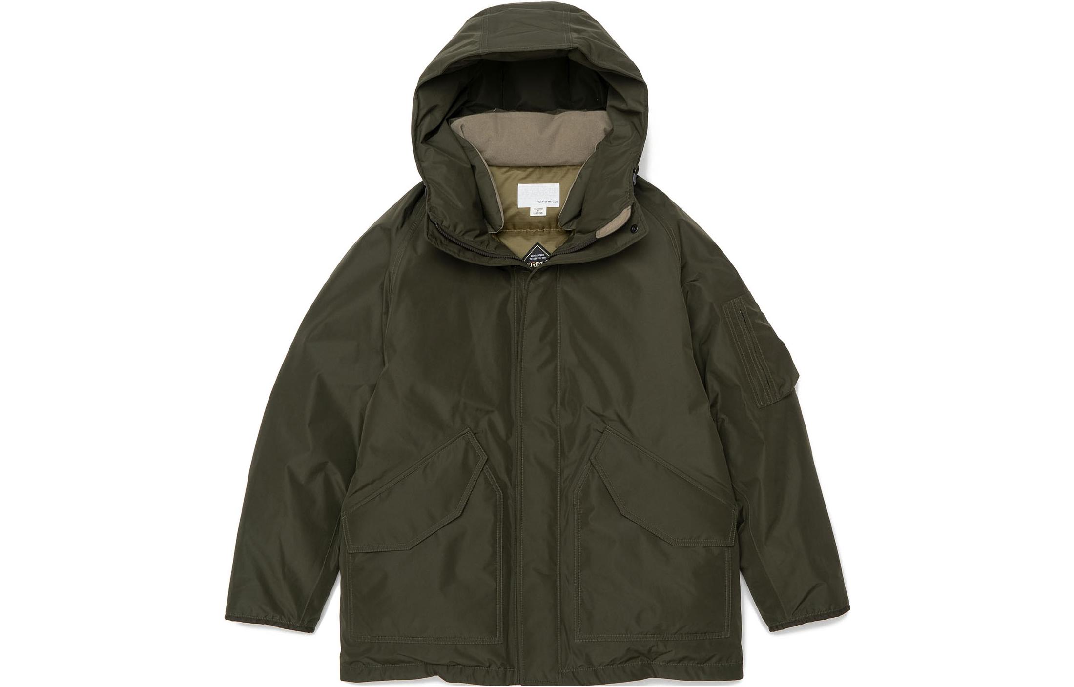 Nanamica Куртка GORE TEX с пуховым утеплителем, Khaki Green
Nanamica Куртка GORE TEX с пуховым утеплителем, Khaki Green