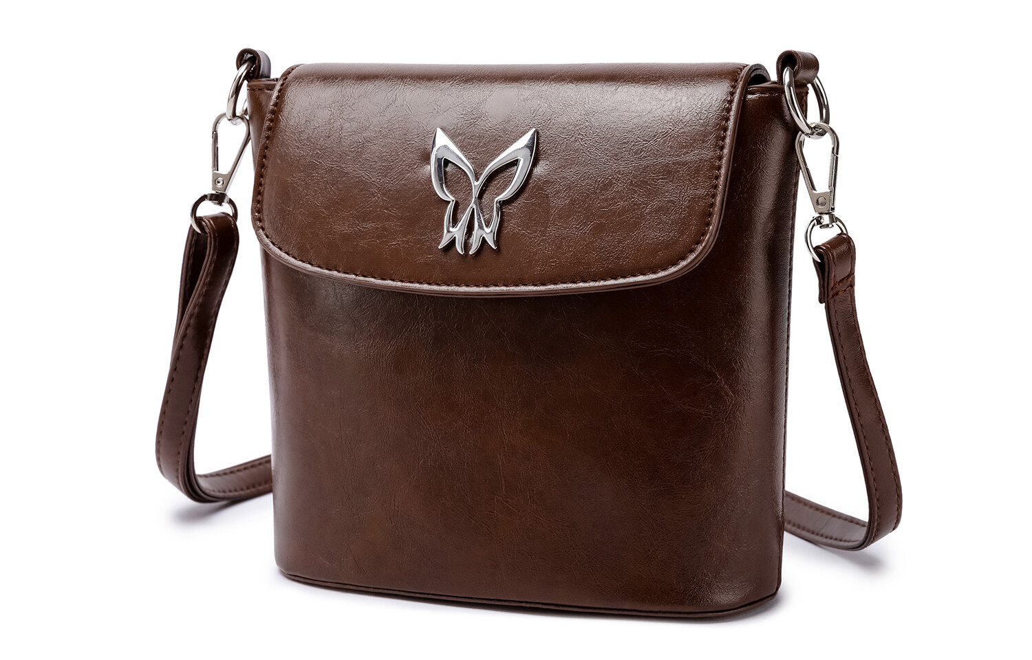 NOMK НОМК Женская сумка через плечо, Темно коричневый
NOMK НОМК Женская сумка через плечо, Темно коричневый