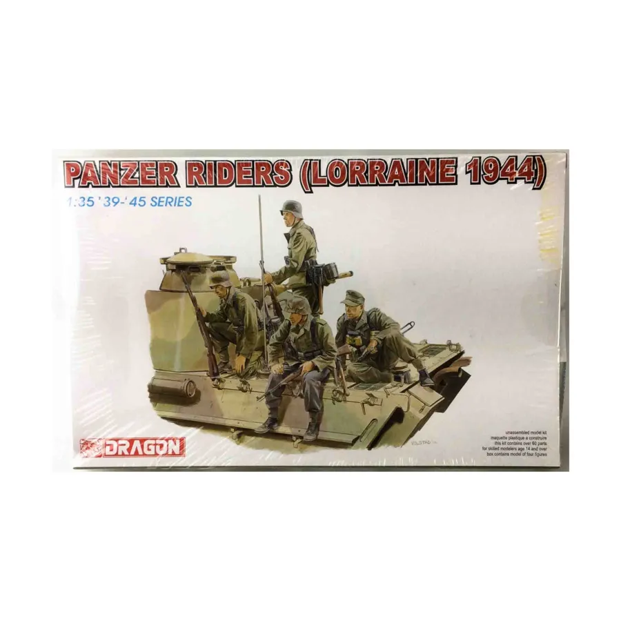 Panzer Riders (Лотарингия, 1944 г.), Dragon Models - '39 to '45 Series - Germany (1:35)
Panzer Riders (Лотарингия, 1944 г.), Dragon Models - '39 to '45 Series - Germany (1:35)