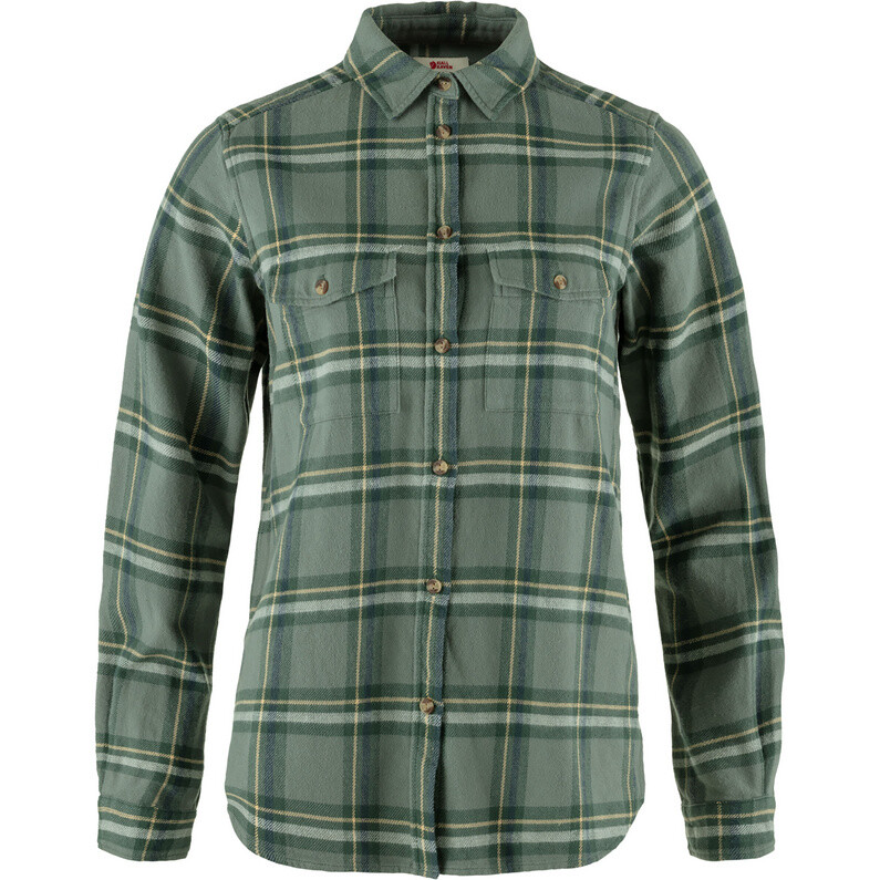 Женская блузка из плотной фланели Övik Fjallraven, зеленый
Женская блузка из плотной фланели Övik Fjallraven, зеленый