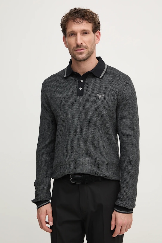 Свитер с добавлением шерсти Barbour, черный
Свитер с добавлением шерсти Barbour, черный