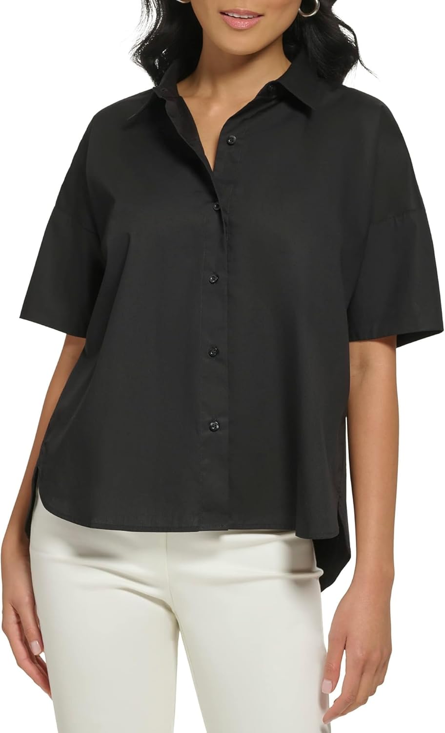 Calvin Klein с коротким рукавом и круглым подолом, Black
Calvin Klein с коротким рукавом и круглым подолом, Black