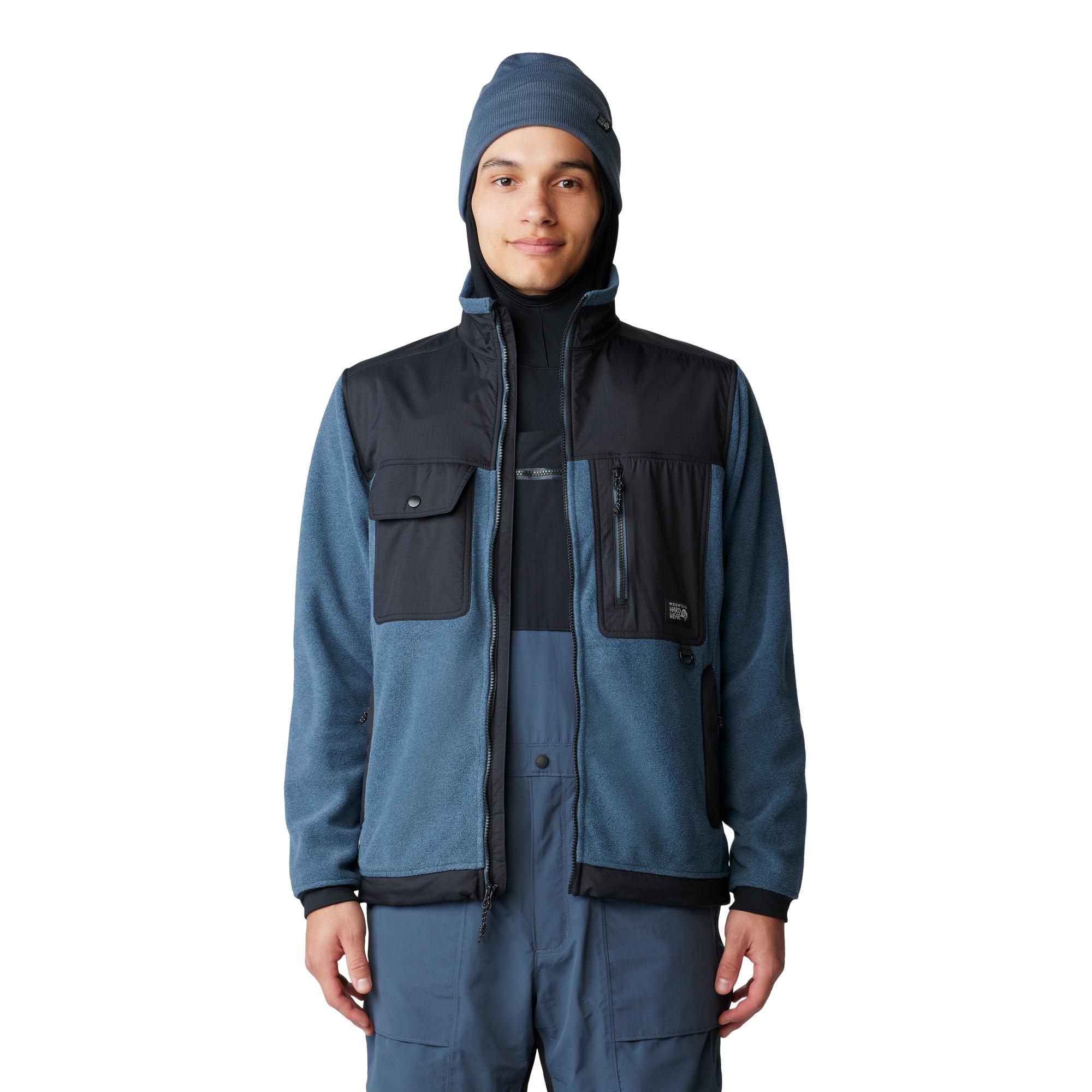 Мужская флисовая куртка First Tracks на молнии Mountain Hardwear, Moon Blue Heather/Black
Мужская флисовая куртка First Tracks на молнии Mountain Hardwear, Moon Blue Heather/Black