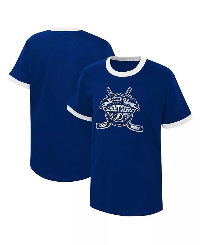 Синяя футболка Big Boys Tampa Bay Lightning Ice City с эффектом потертости Outerstuff, синий
Синяя футболка Big Boys Tampa Bay Lightning Ice City с эффектом потертости Outerstuff, синий
