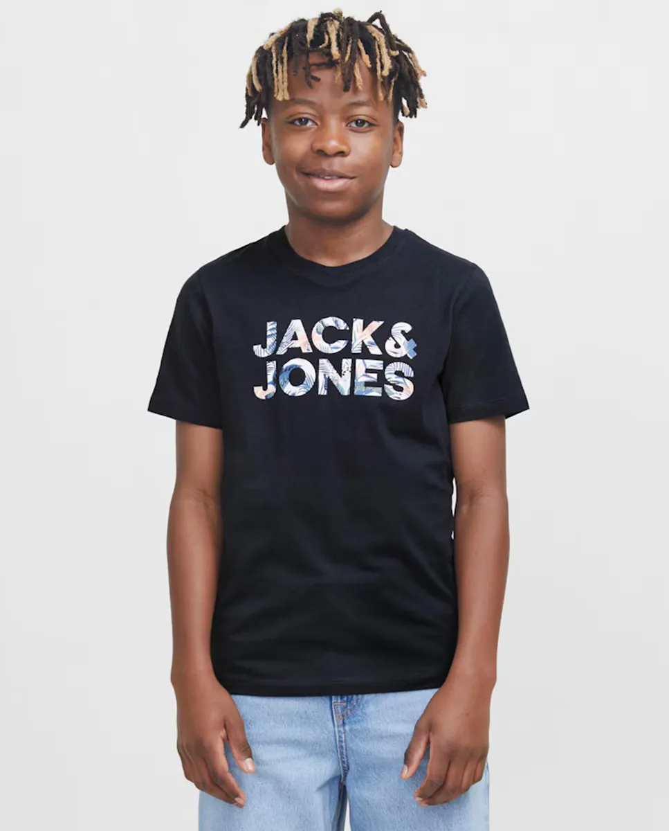 Футболка для мальчиков с короткими рукавами и логотипом спереди Jack & Jones, голубой
Футболка для мальчиков с короткими рукавами и логотипом спереди Jack & Jones, голубой