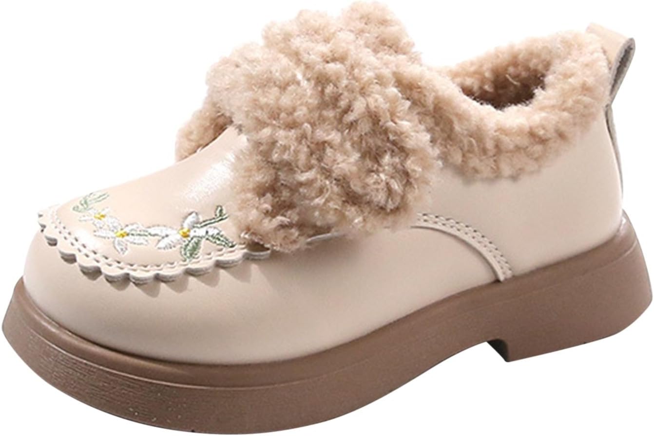 Детские ботиночки с вышивкой цветов для девочек, на подкладке из искусственного меха, водонепроницаемые, с противоскользящей подошвой, зимние милые тактические ботинки Generic, Beige
Детские ботиночки с вышивкой цветов для девочек, на подкладке из искусственного меха, водонепроницаемые, с противоскользящей подошвой, зимние милые тактические ботинки Generic, Beige