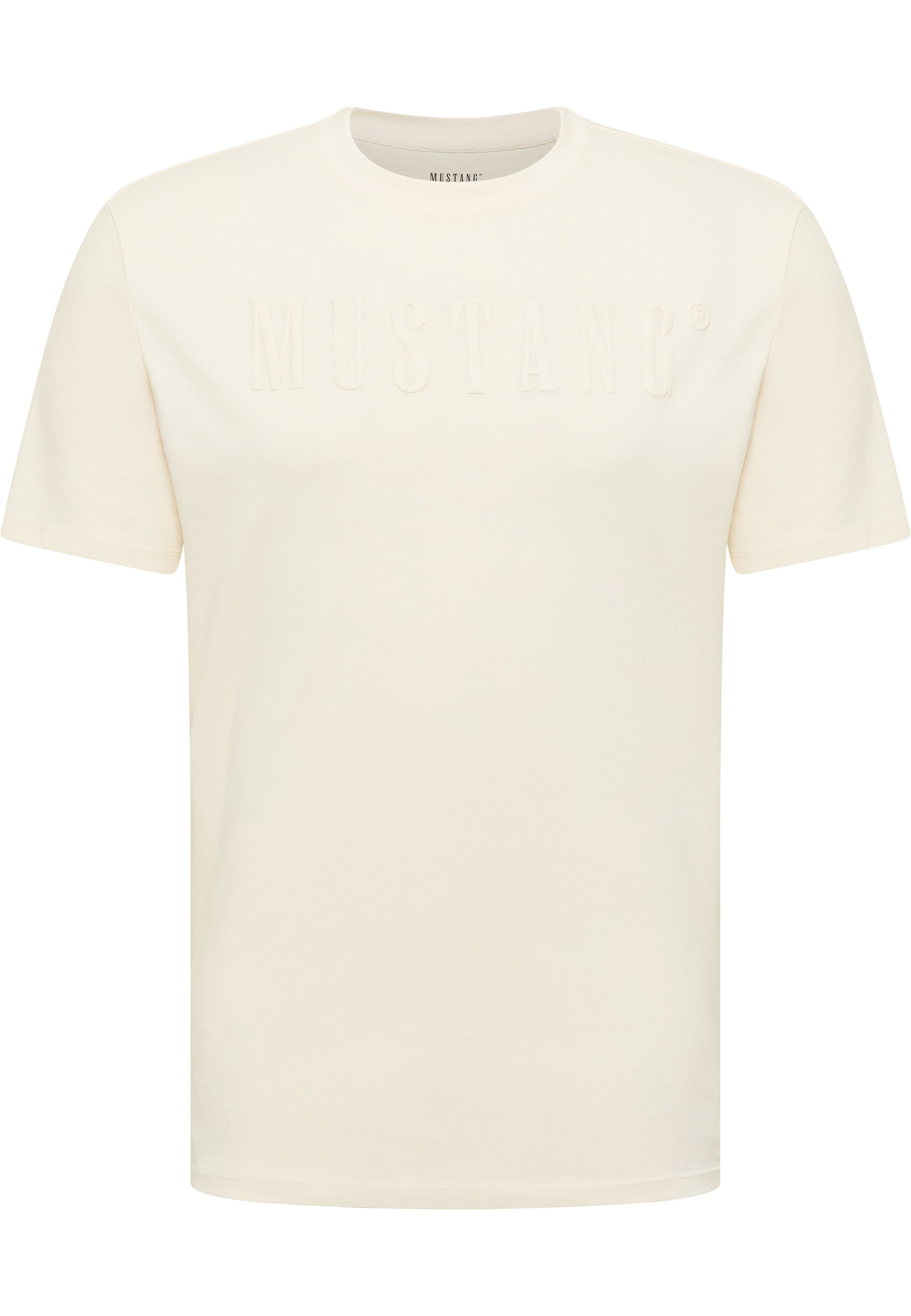 MUSTANG Футболка 'Austin' в цвете Off White
MUSTANG Футболка 'Austin' в цвете Off White