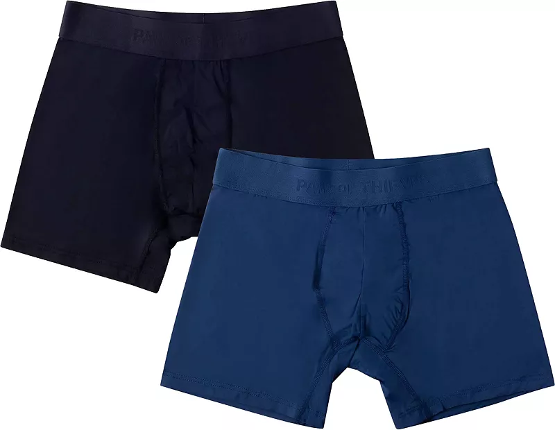 Мужские трусы-боксеры Thieves Hustle — 2 шт Pair of Thieves, черный/темно-синий 
Мужские трусы-боксеры Thieves Hustle — 2 шт Pair of Thieves, черный/темно-синий