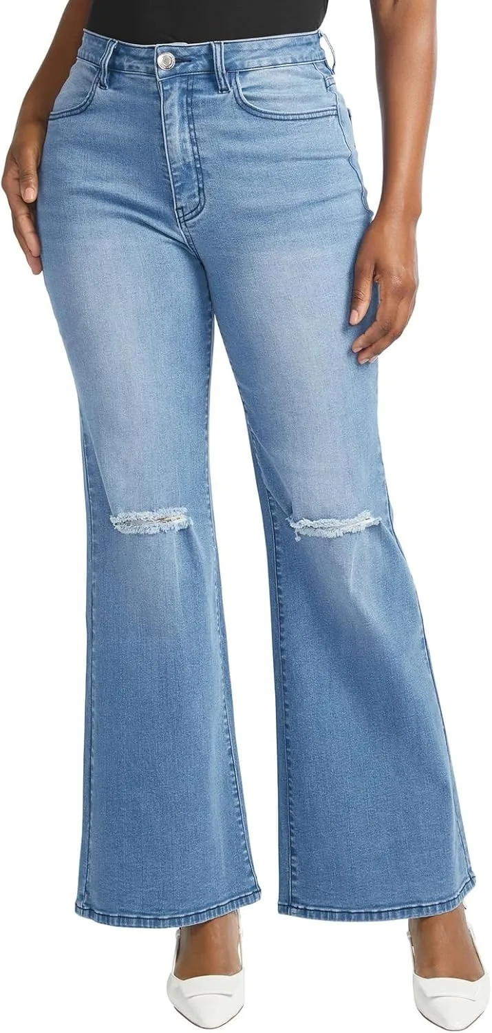 Masseys Destructed Wide Leg Jean
Masseys Destructed Wide Leg Jean