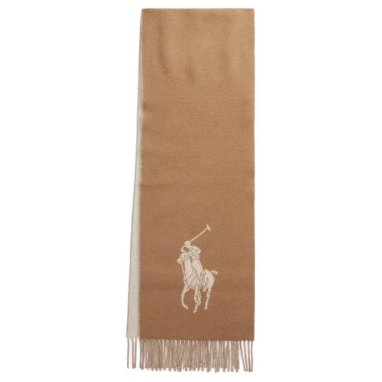 Ralph Lauren Поло пони шарф, Camel/Cream
Ralph Lauren Поло пони шарф, Camel/Cream