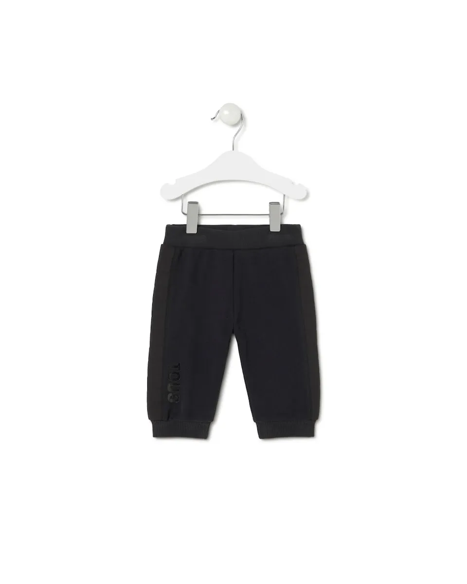 Детские спортивные брюки из однотонного хлопка с логотипом TOUS Tous, черный
Детские спортивные брюки из однотонного хлопка с логотипом TOUS Tous, черный