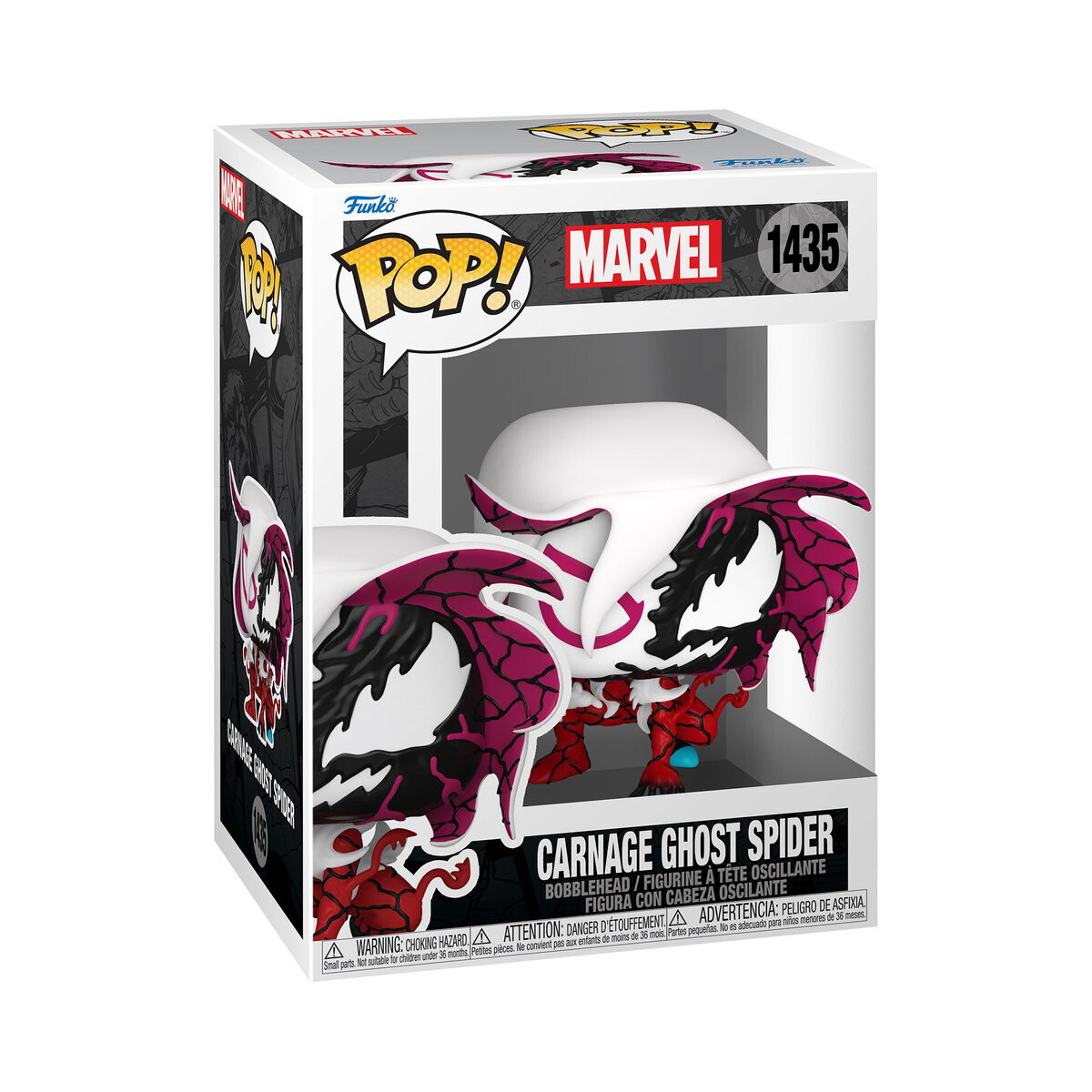 POP Marvel: Carnageized - Призрачный паук Funko POP!
POP Marvel: Carnageized - Призрачный паук Funko POP!