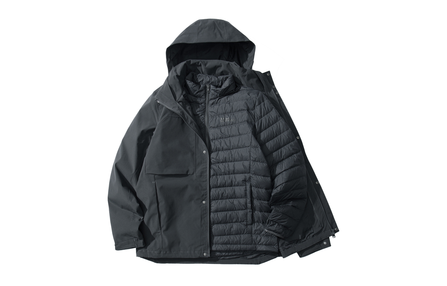 Куртка-ветровка мужская JACK WOLFSKIN, темно-серый/6350
Куртка-ветровка мужская JACK WOLFSKIN, темно-серый/6350